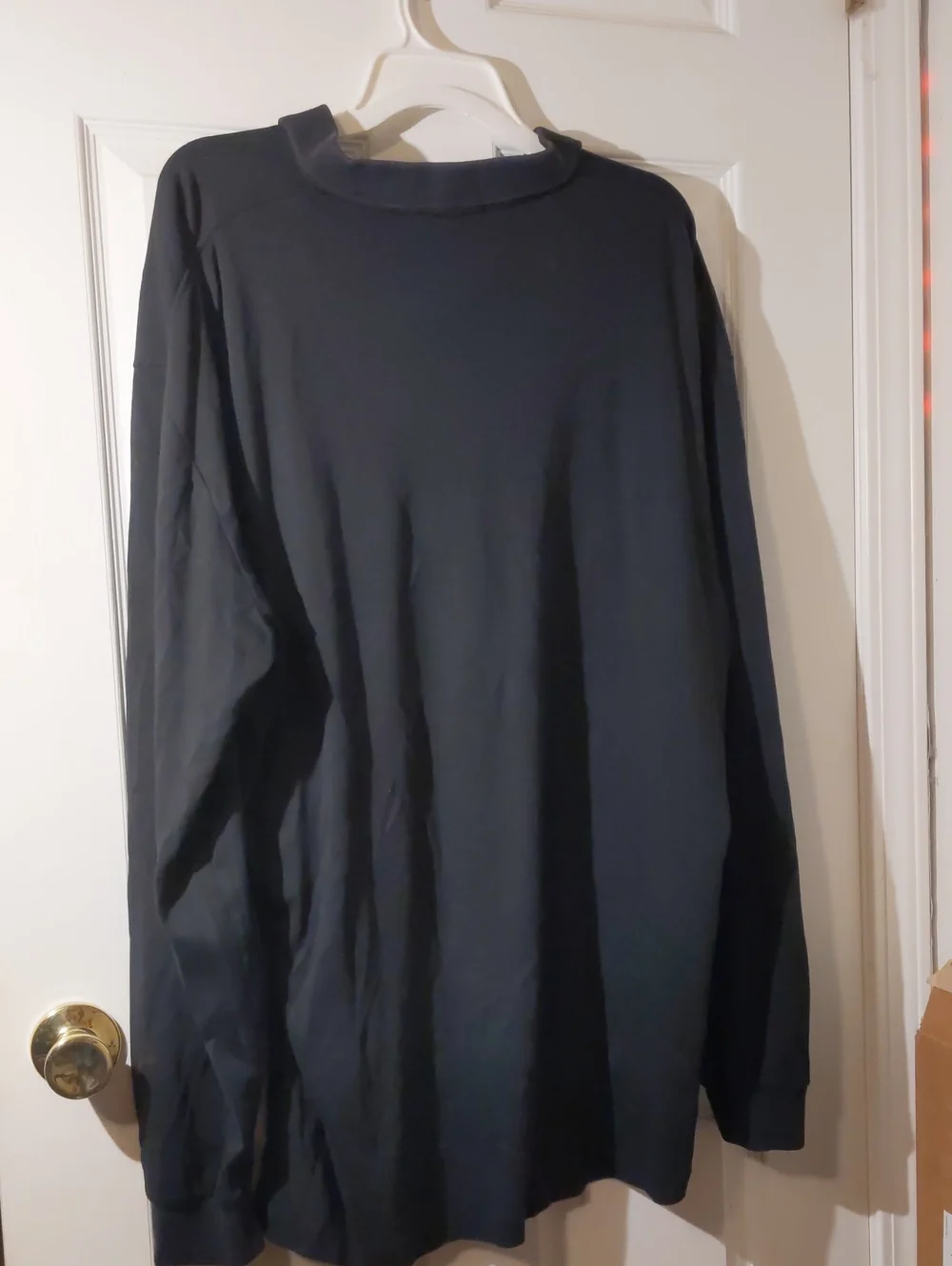 Lot Of 2 Polo Ralph Lauren Black Long-Sleeve Polos with Red & Dark Green Pony